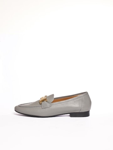 Flarelle Moccasins 'Foschetta' in Grey: front
