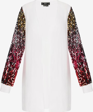 faina - Cárdigan en blanco: frente