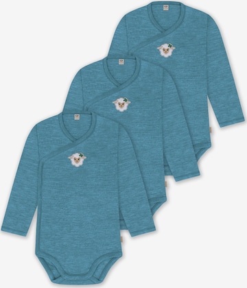 Barboteuse / body normani en bleu : devant