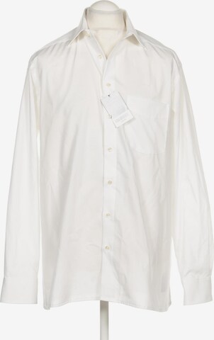 OLYMP Button Up Shirt in L in White: front