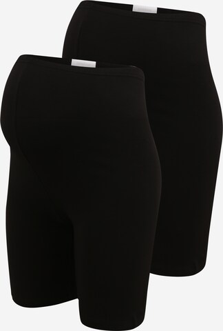 MAMALICIOUS Skinny Leggings in Schwarz: predná strana