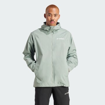 ADIDAS TERREX Outdoor jacket 'Multi 2L' in Green: front