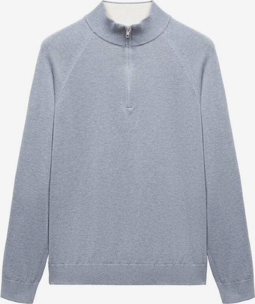 MANGO MAN Sweater 'Tenp' in Blue: front