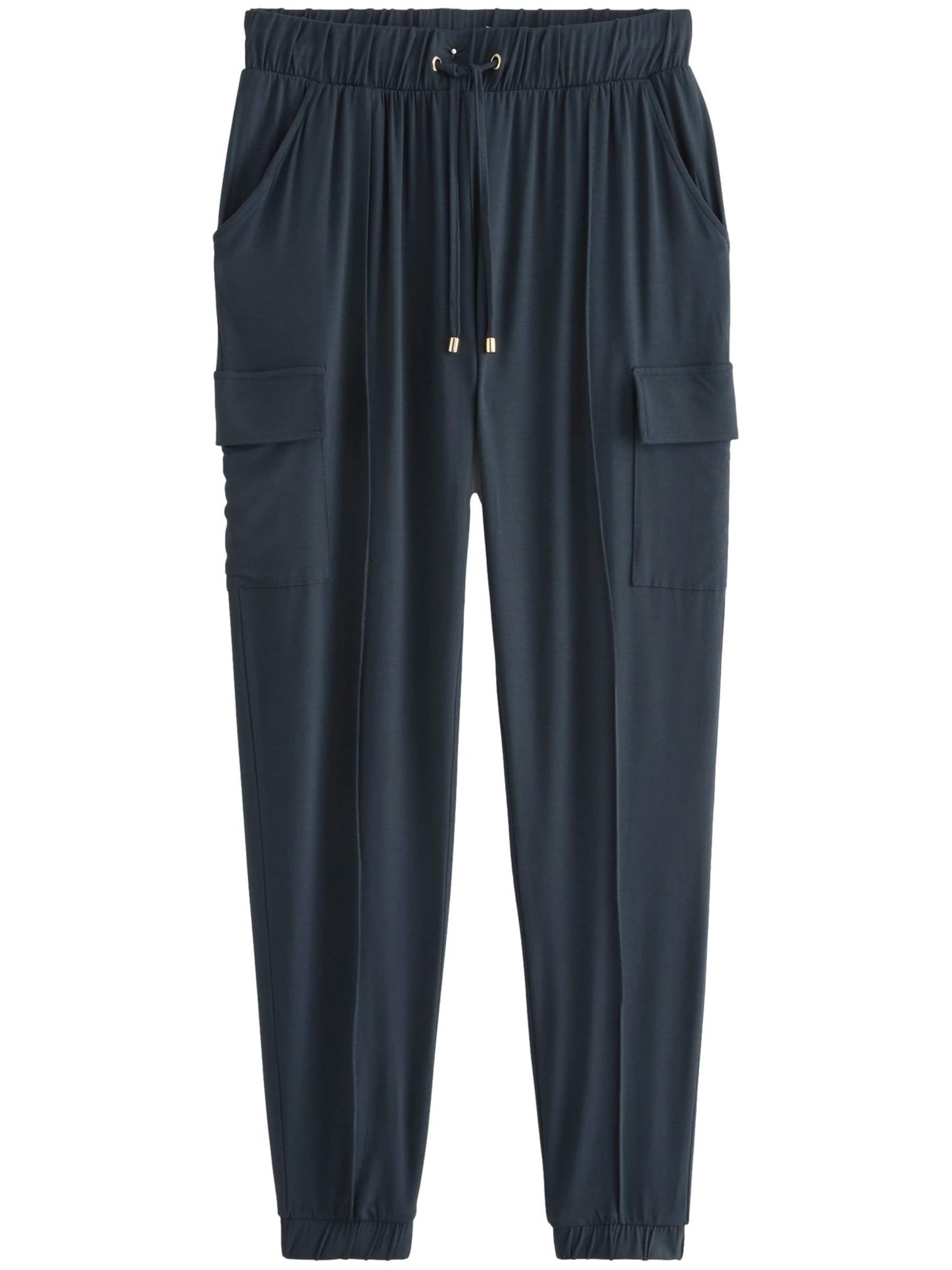 Next Ozke Kargo hlače | modra barva: sprednja stran