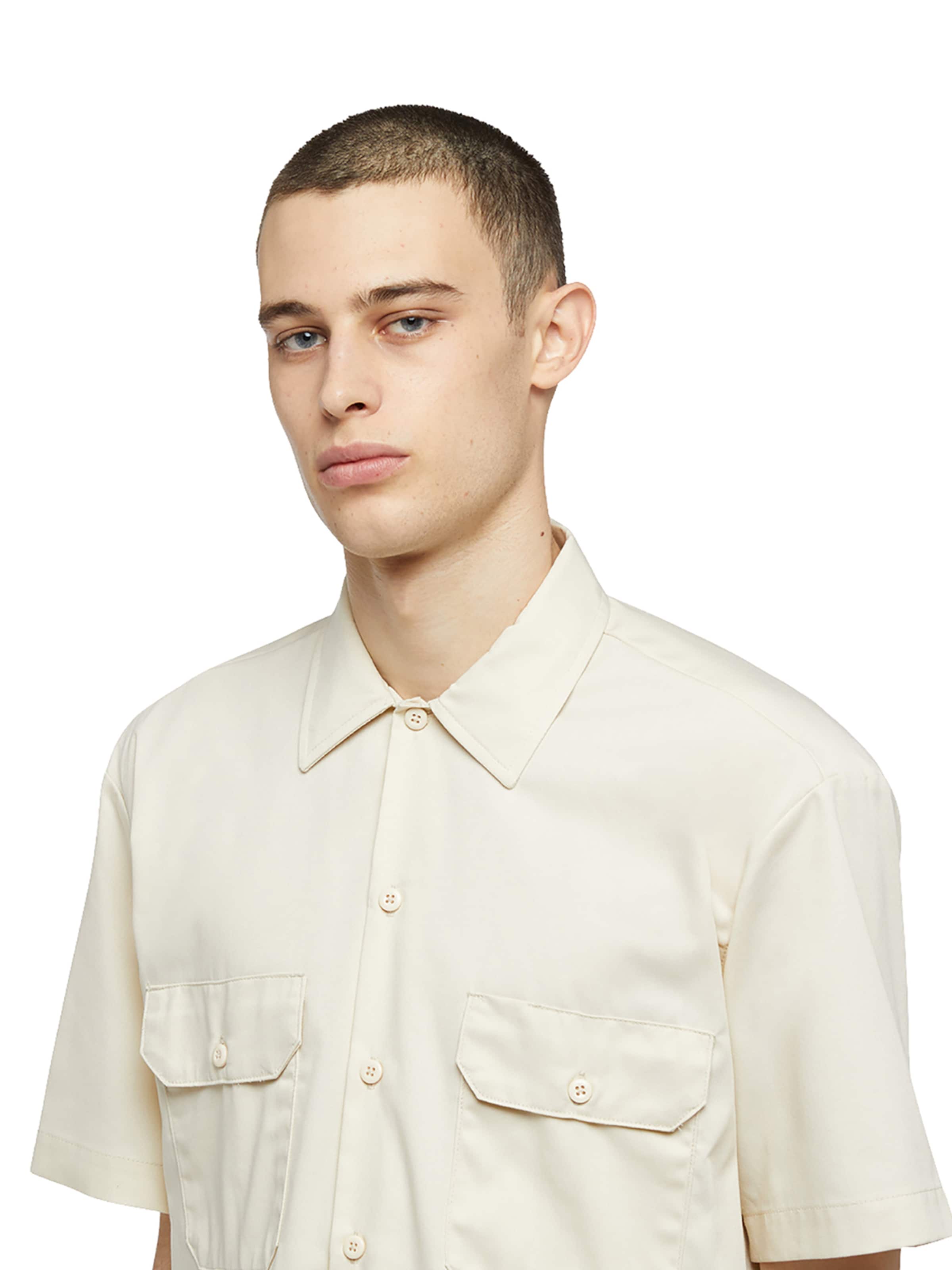 DICKIES Comfort Fit Skjorta i beige