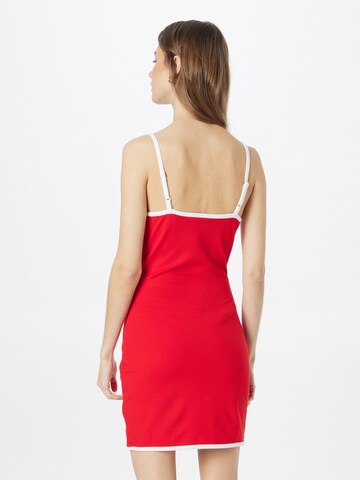 Tommy Jeans - Vestido em vermelho