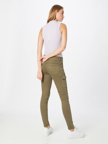 Coupe slim Pantalon cargo Cartoon en vert