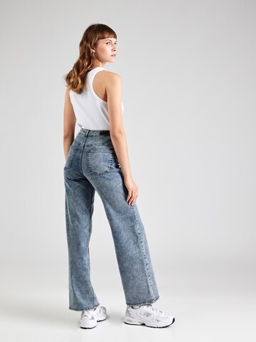 ONLY Wide Leg Jeans 'ONLMADISON Blush' in Blau