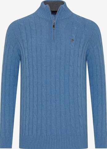 DENIM CULTURE Pullover 'Orion' in Blau: predná strana