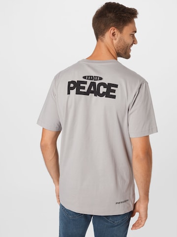 DRYKORN Shirt 'Eddy Peace' in Grijs