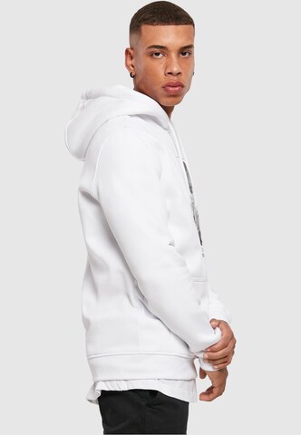 Coupe regular Sweat-shirt '2Pac Prayer' Mister Tee en blanc