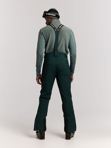 PROTEST Regular Workout Pants 'PRTChester' in Green