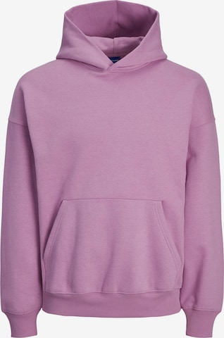 Sweat-shirt 'VIBE SPONGY' JACK & JONES en rose : devant