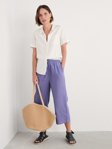 Camicia da donna 'Drydock' di Seasalt Cornwall in bianco