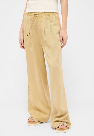 MUSTANG Loosefit Hose 'Mirabelle' in Beige: Vorderseite