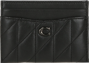 COACH Case in Black: front