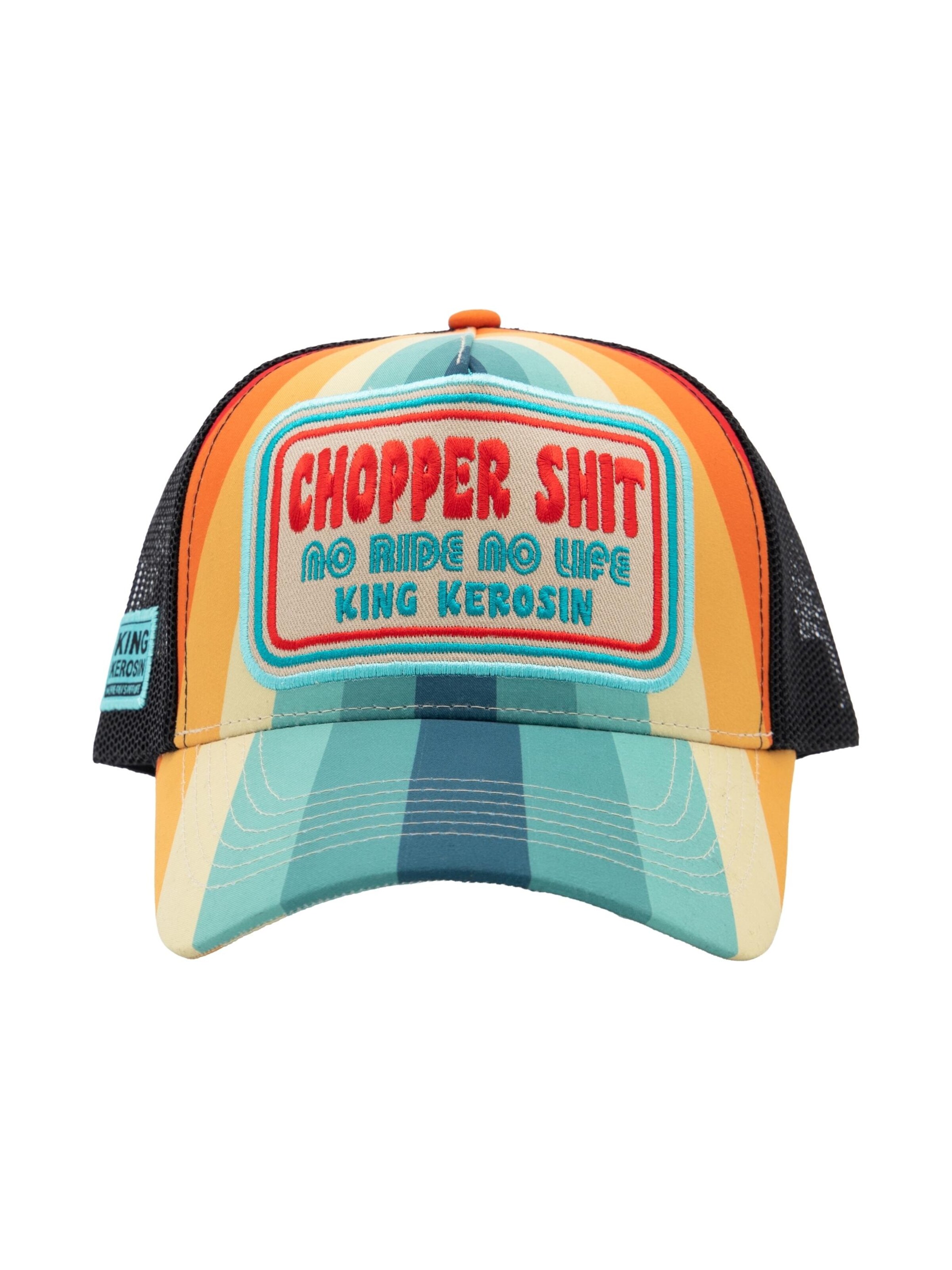 King Kerosin Cap 'Chopper Shit' in Blue