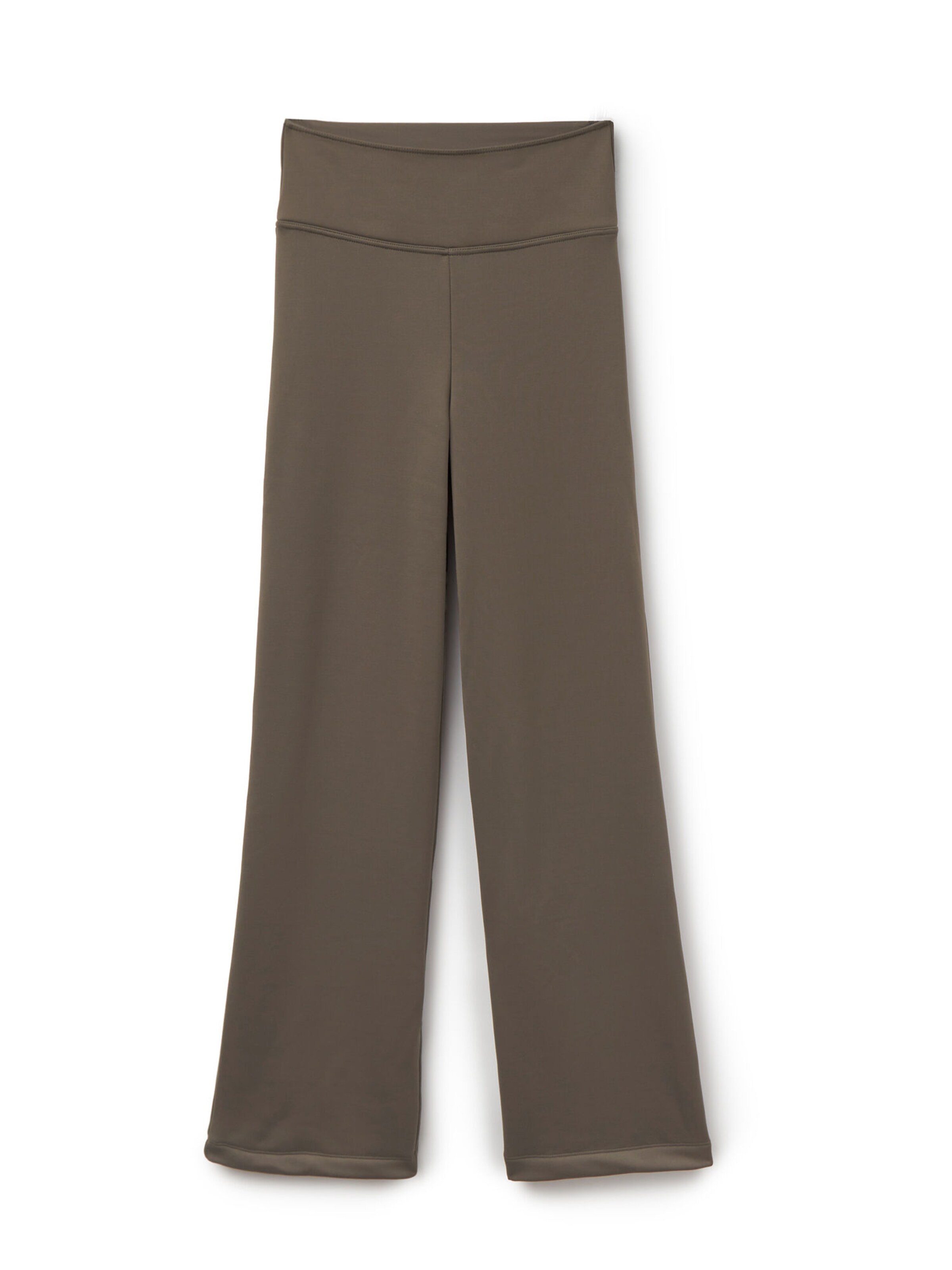 CALZEDONIA Pants 'Palazzo' in Beige: front