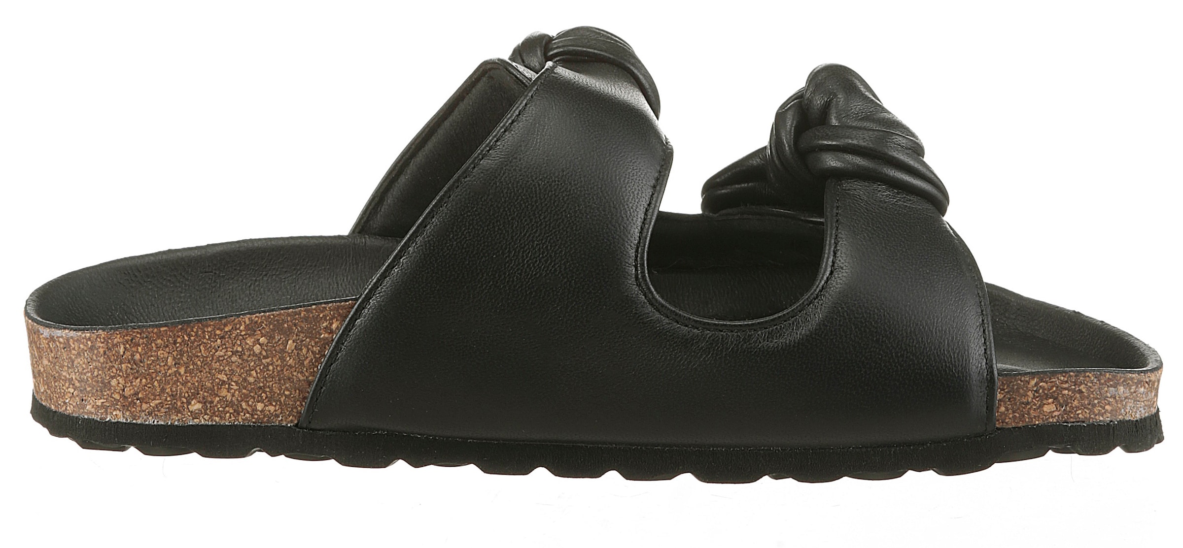 VERBENAS Mules in Black