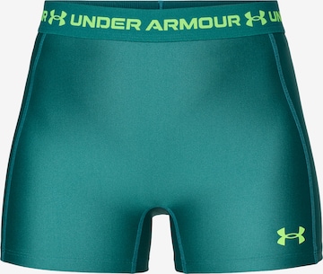UNDER ARMOURSkinny Sportske hlače - zelena boja: prednji dio