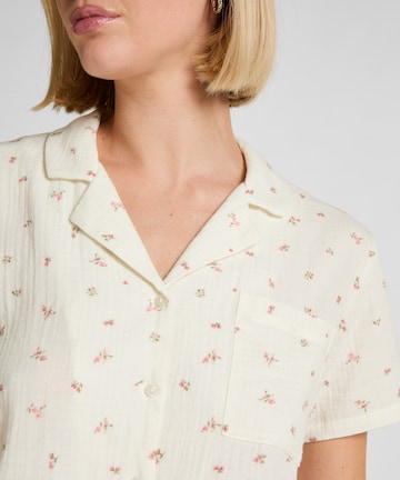 Hunkemöller Slaapshirt in Wit