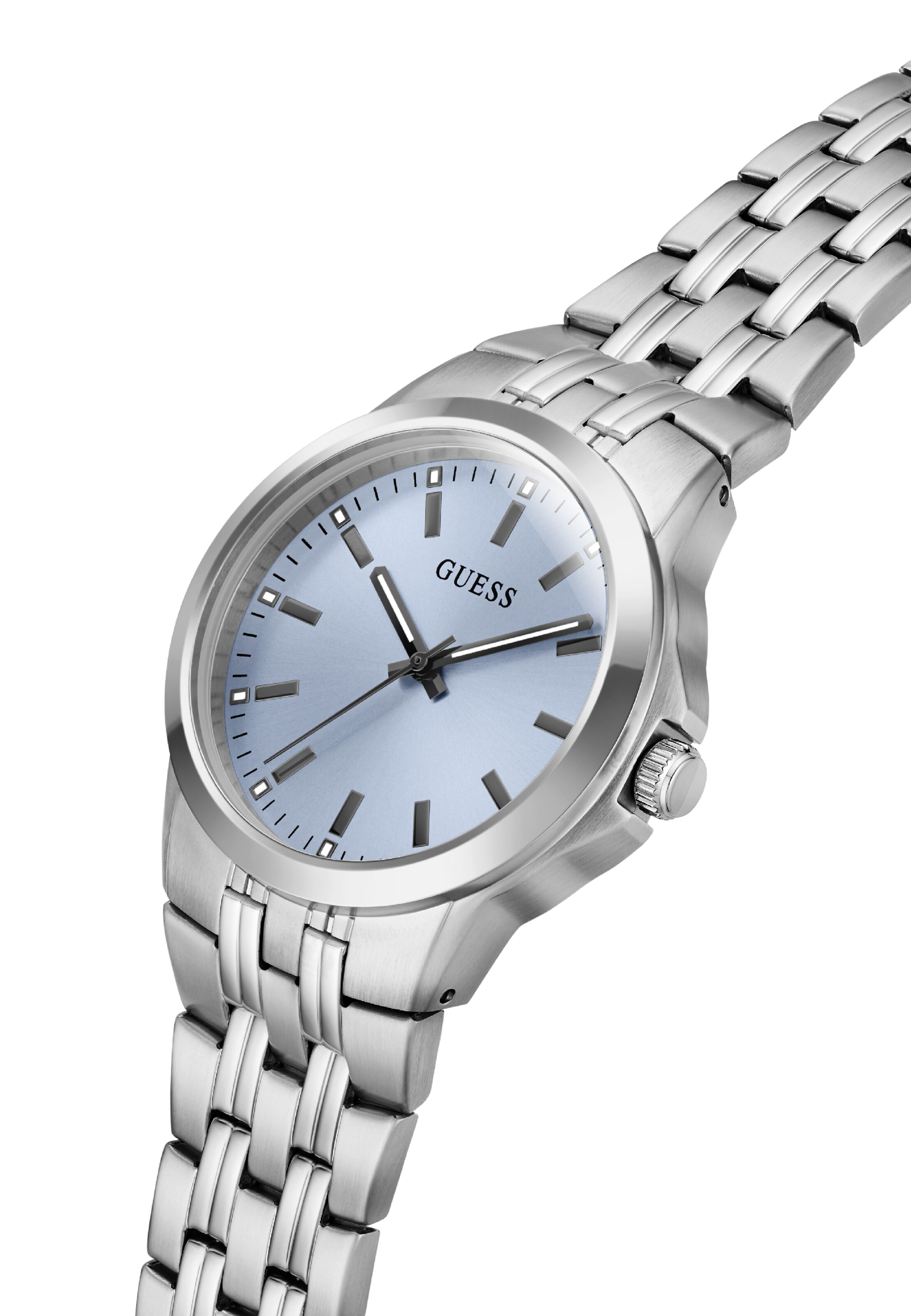 Orologio analogico 'ARCHIE' di GUESS in argento
