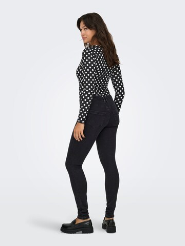 ONLY Skinny Jeans 'ONLShape' i sort