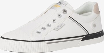 s.Oliver Slip-Ons in White: front