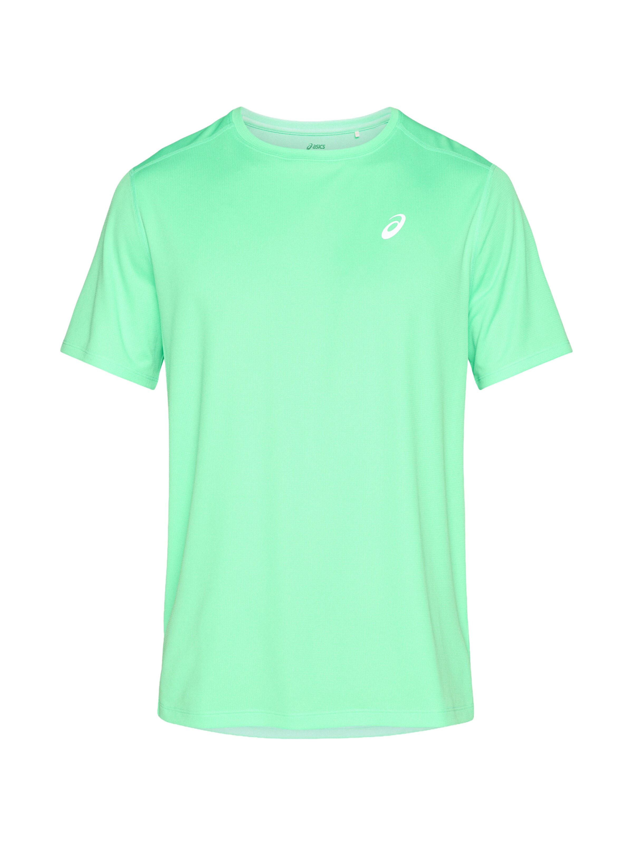 ASICS Λειτουργικό μπλουζάκι 'Core' σε πράσινο: μπροστά