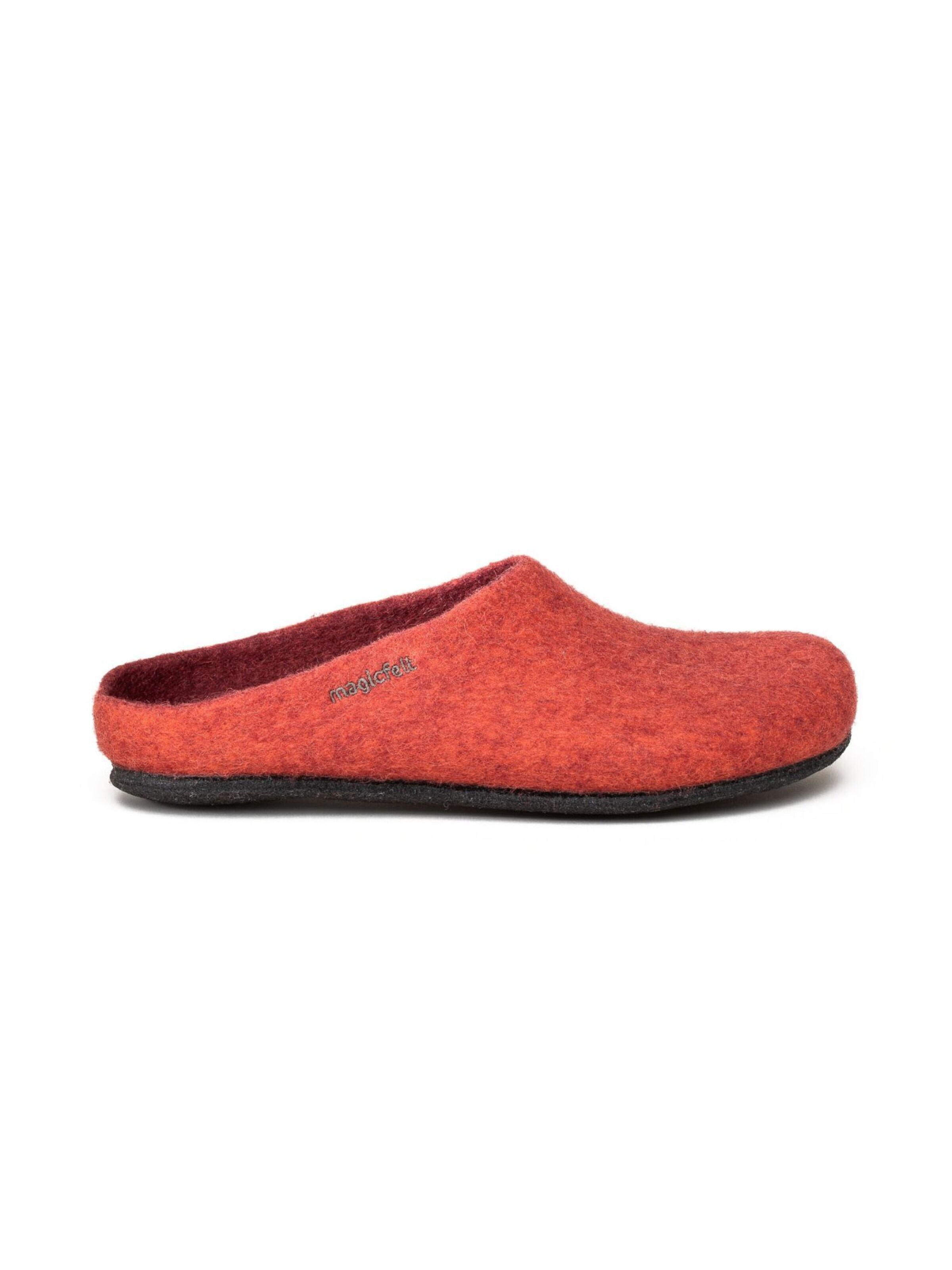 MagicFelt Slippers 'Filzpantoffel Magicfelt 709' in Orange