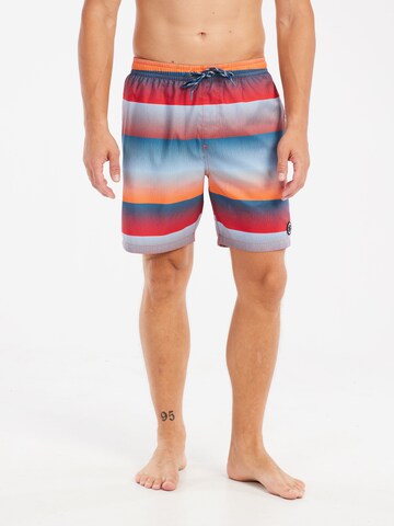 PROTEST Swimming shorts 'PRTRadar' in Red