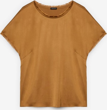 Chemisier Fiorella Rubino en marron : devant