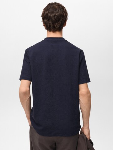 MANGO MAN Shirt 'SEER' in Blue
