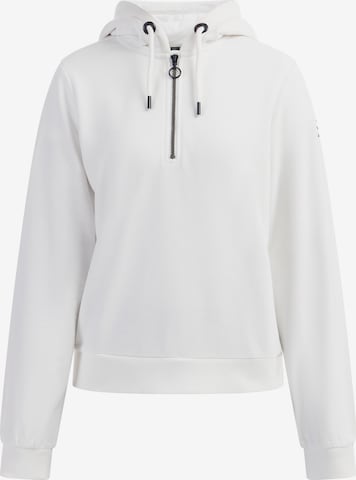 DreiMaster Maritim Sweatshirt in White: front