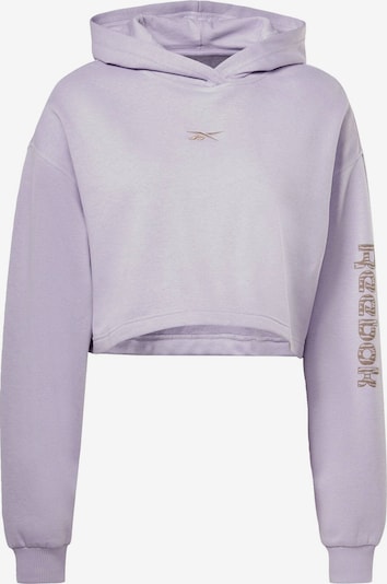 Reebok Sportief sweatshirt in de kleur Bruin / Brons / Lila, Productweergave