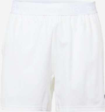 BJÖRN BORG Sports trousers 'ACE' in White: front