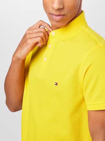 TOMMY HILFIGER Poloshirt 'Core 1985' in Gelb