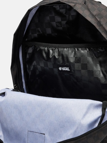 VANS Backpack 'VANS OLD SKOOL CHECK ZAINO' in Black