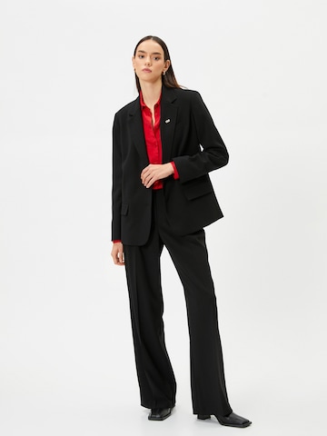 Koton Wide leg Pantalon in Zwart