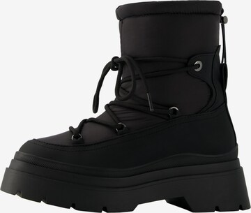 Bershka Snowboots in Zwart