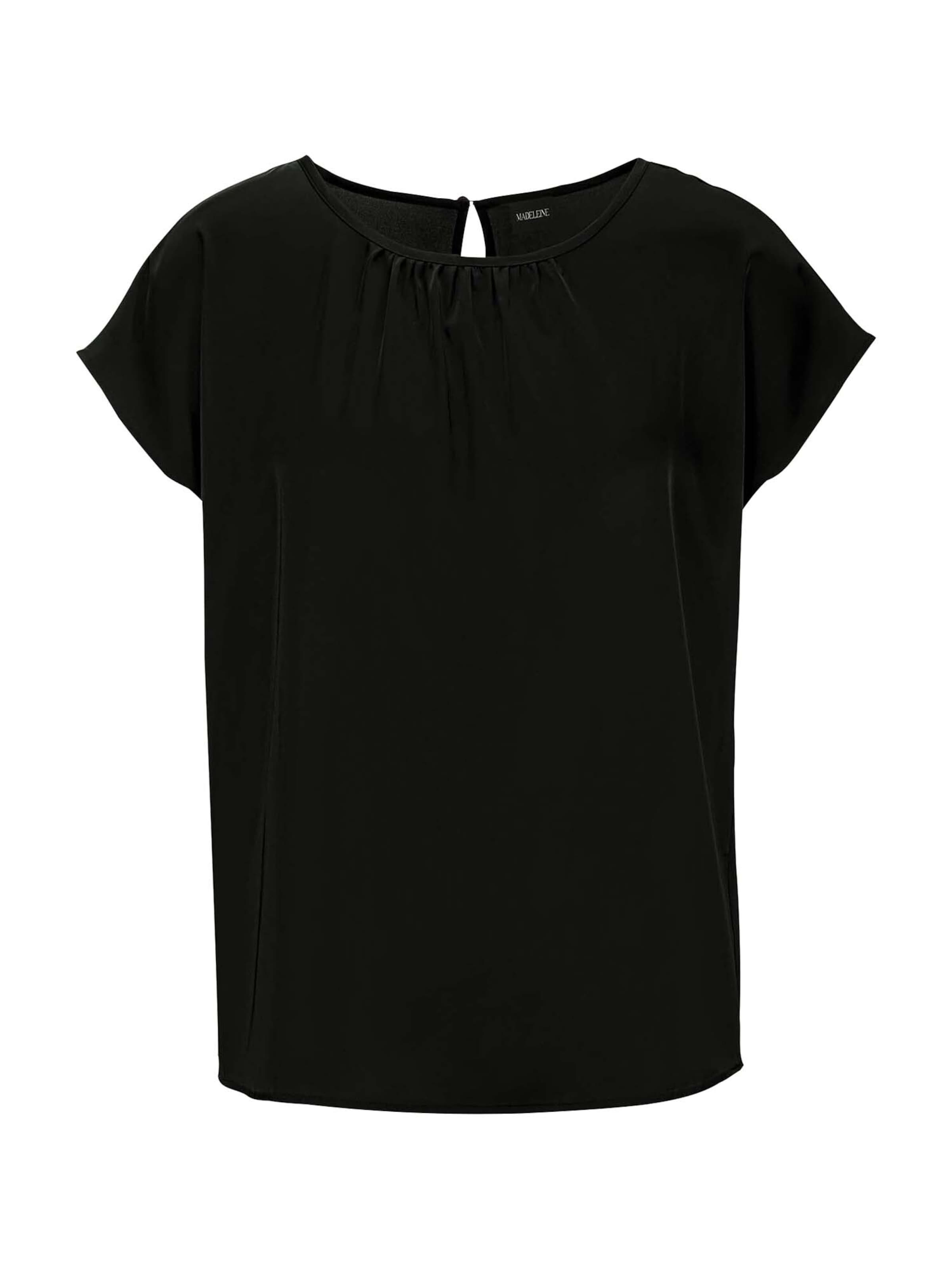 MADELEINE Bluse in Schwarz: Vorderseite
