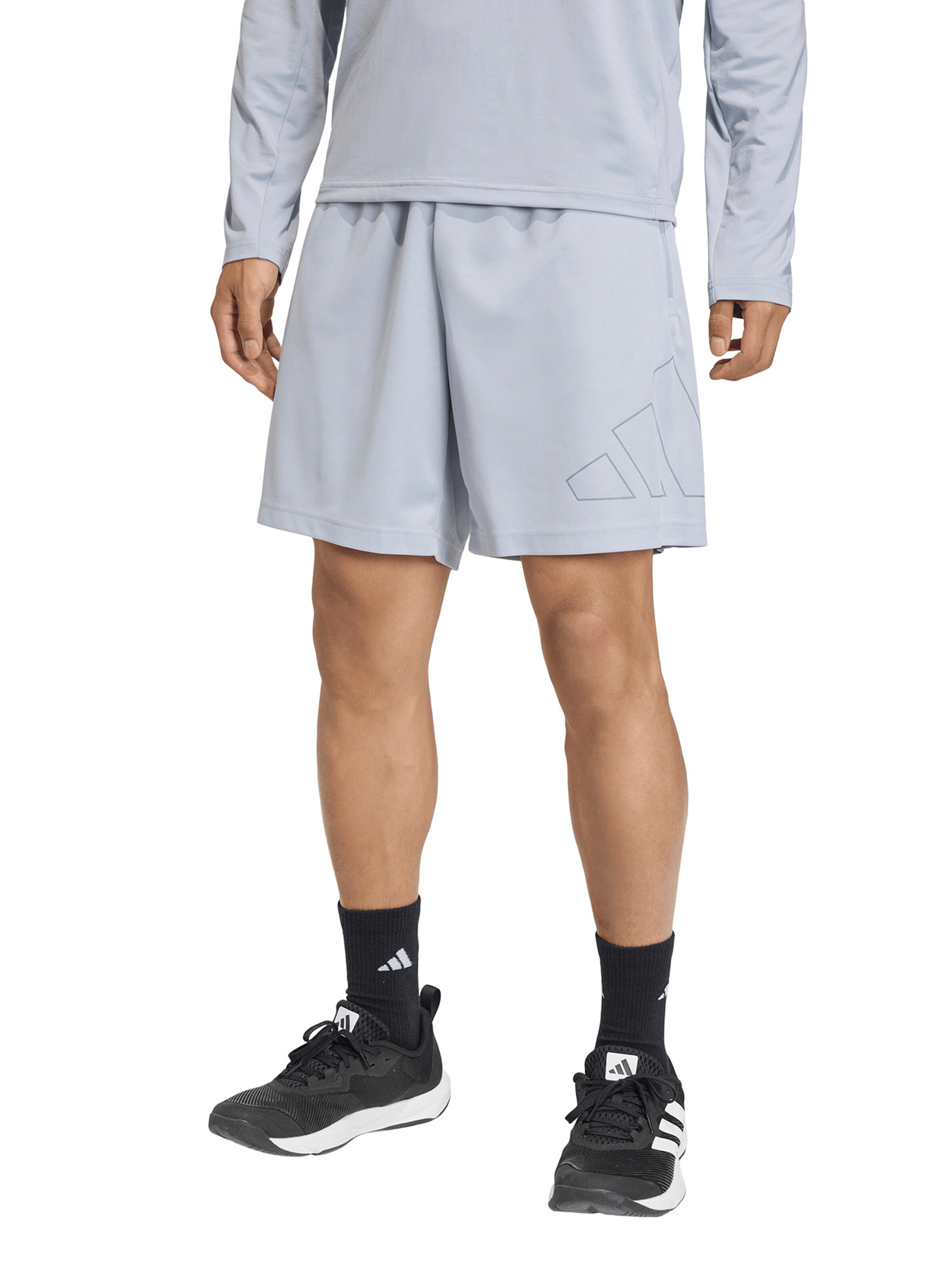 ADIDAS PERFORMANCE Loosefit Παντελόνι φόρμας σε γκρι: μπροστά