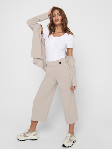 JDY Wide Leg Hose 'Geggo' in Grau