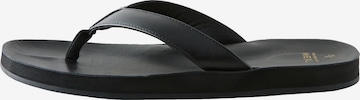 Next T-bar sandals in Black: front
