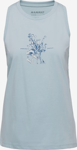 MAMMUT Sporttop in Blau: Vorderseite
