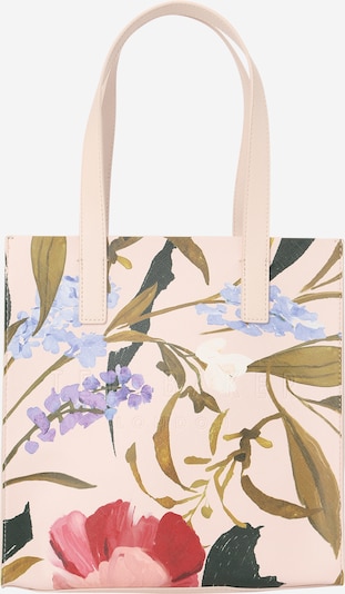 Pirkinių krepšys 'Phylisa' iš Ted Baker, spalva – alyvuogių spalva / purpurinė / rožių spalva / raudona, Prekių apžvalga