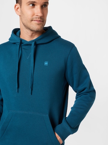 G-Star RAW Sweatshirt 'Premium Core' i blå