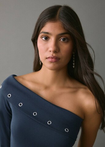 MANGO TEEN Dress 'Bling' in Blue