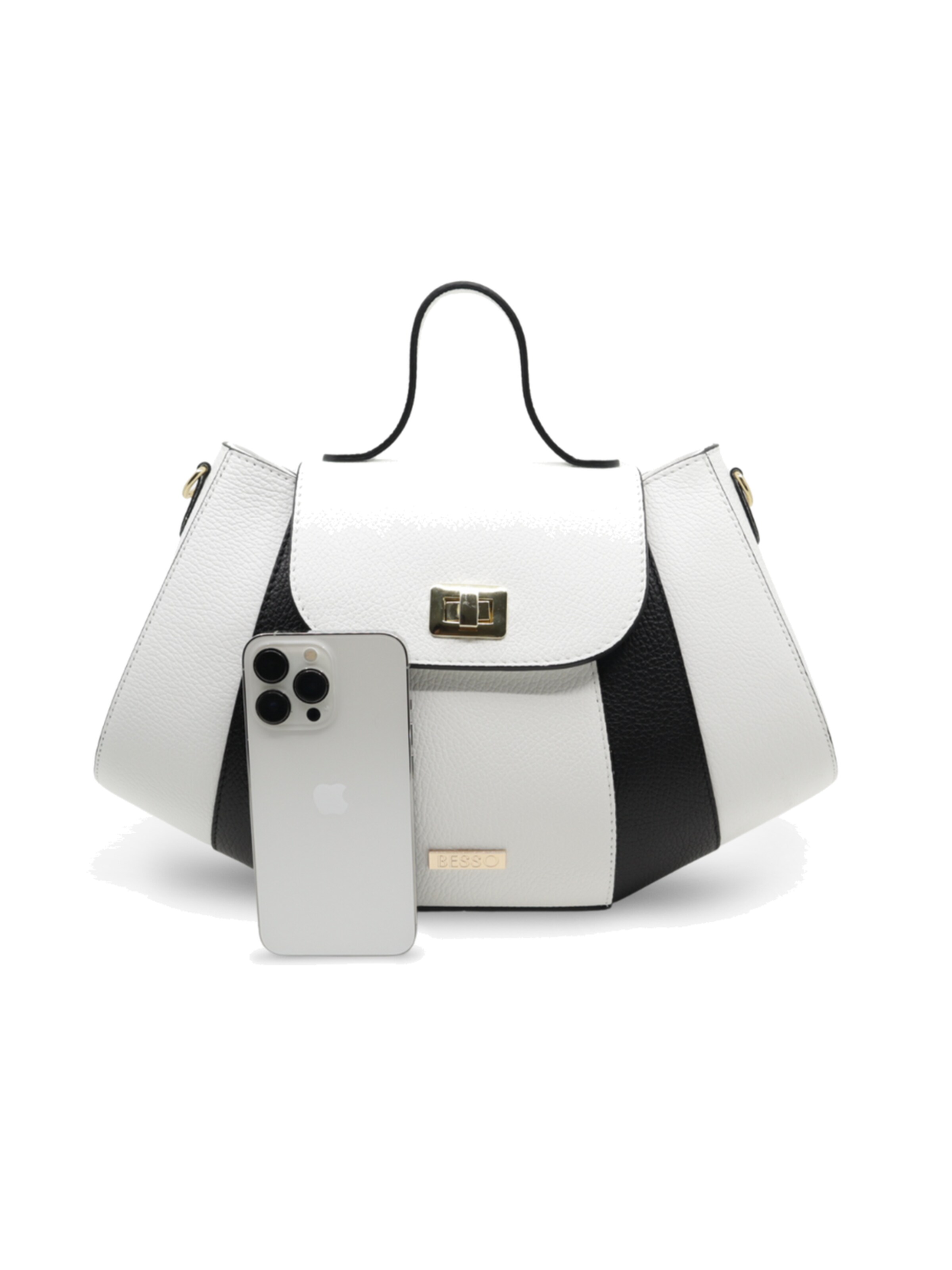 BESSO Handbag 'Fiaba Soave' in White