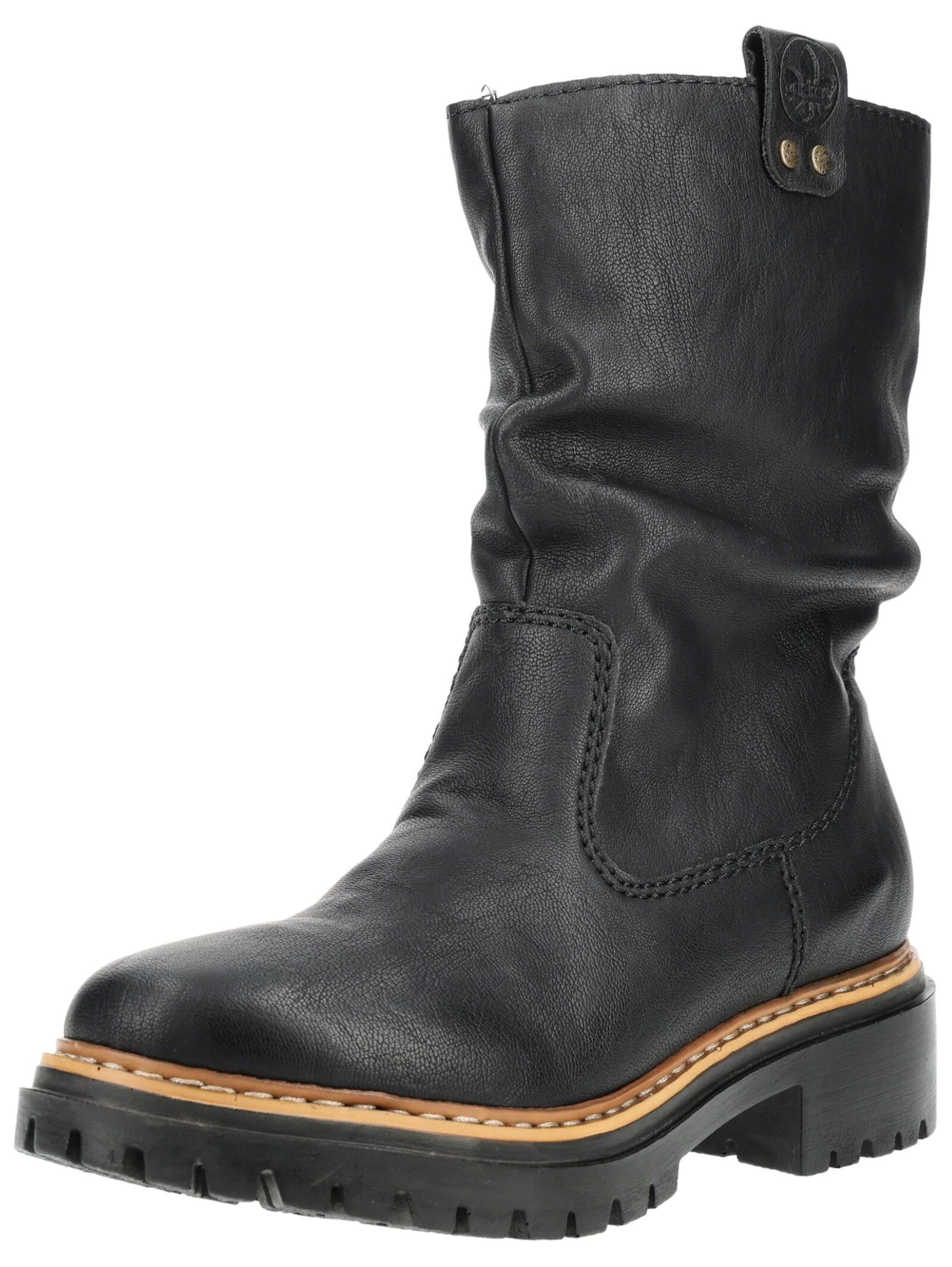 Rieker Stiefelette in Schwarz: Vorderseite